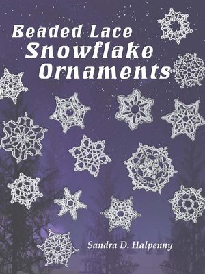 cover image of Beaded Lace Snowflake Ornaments